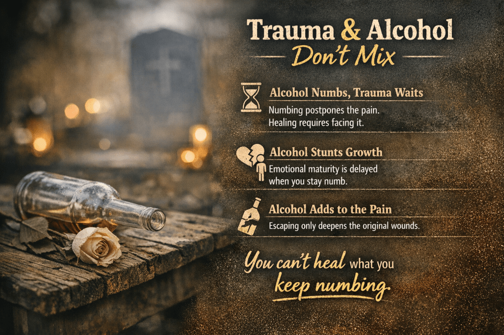 Trauma and Alcohol Don’t&nbsp;Mix